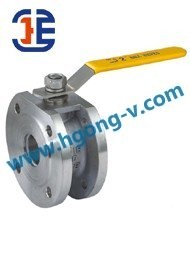 DIN/API stainless steel 304 Wafer ball valve